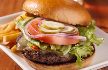 One of our burgers